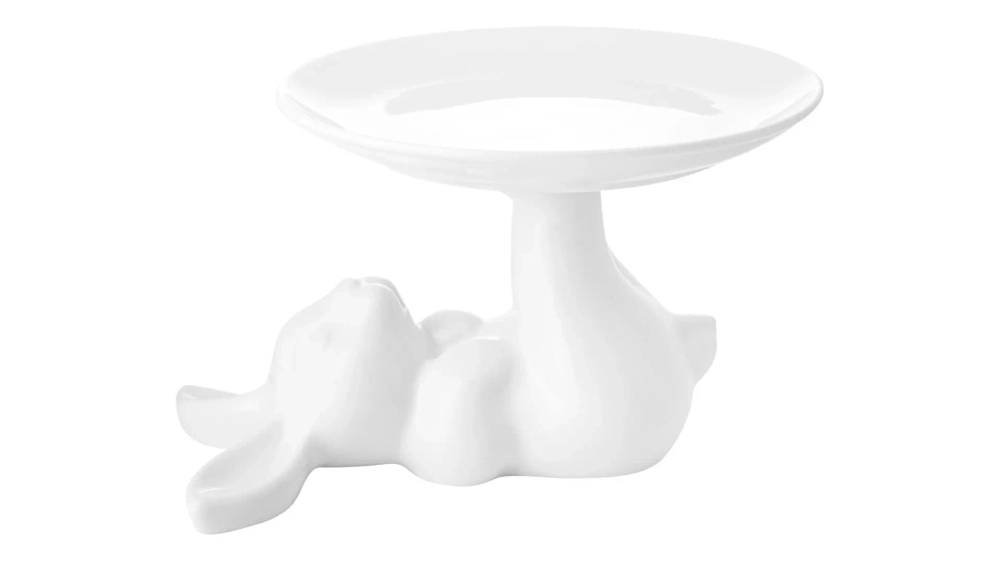 Блюдо на ножке Claystreet Мини Кролик 18 см