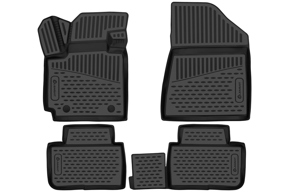 Коврики 3D в салон для CHANGAN CS55 (I) 2017-, Внед, 4 шт. (полиуретан)  AFM3DA59081210K