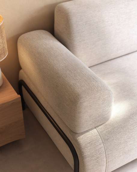 Трехместный диван Compo, бежевый