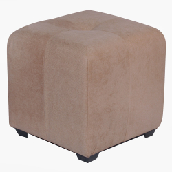 Пуф Николь Бежевый Велюр