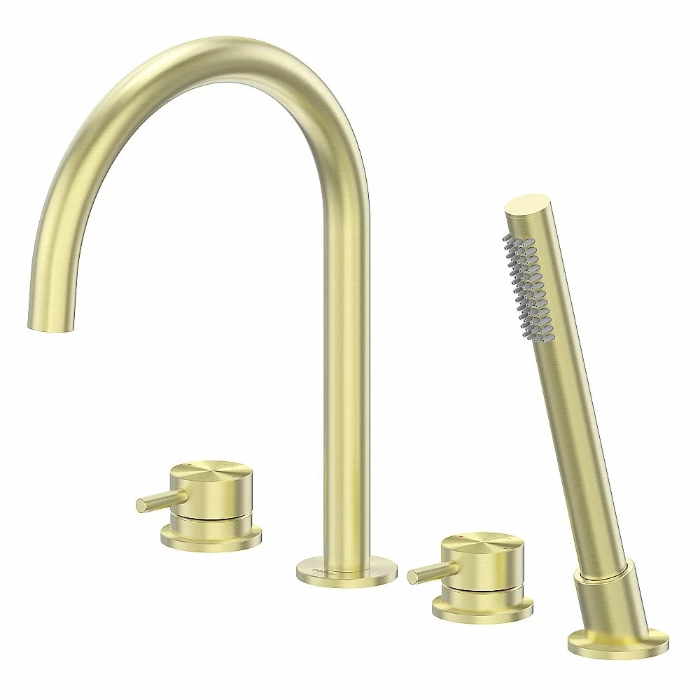 Смеситель для ванны Abber Wasser Kreis 316 AF8113BG брашированное золото