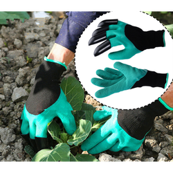 Садовые перчатки GREEN APPLE GAPK024-10 с когтем | GREEN APPLE