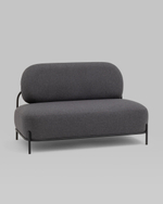 Диван Стоун рогожка тёмно-серый