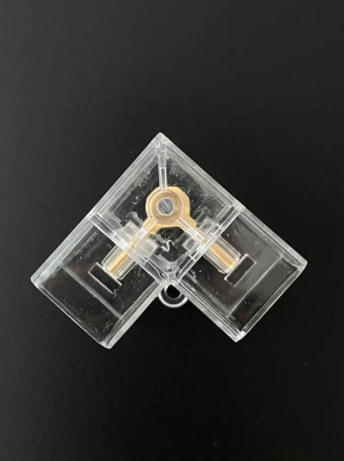 Коннектор Г-образный (угол 90) соединитель для светодиодных модулей