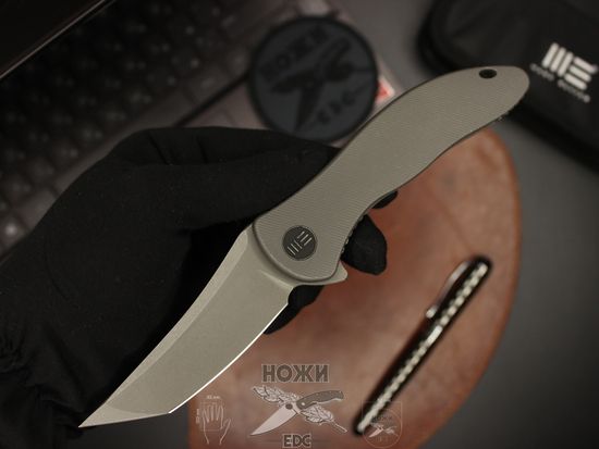Складной нож WE Knife Synergy2 912C c клинком из стали Böhler M390 Microclean®, рукоять титан