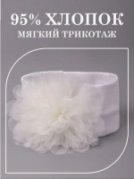 Повязка на голову бантик для девочки