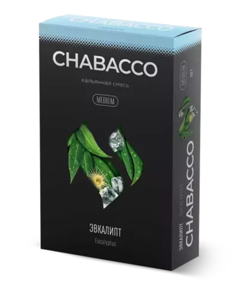 Кальянная смесь Chabacco "Eucalyptus" (Эвкалипт) 50гр