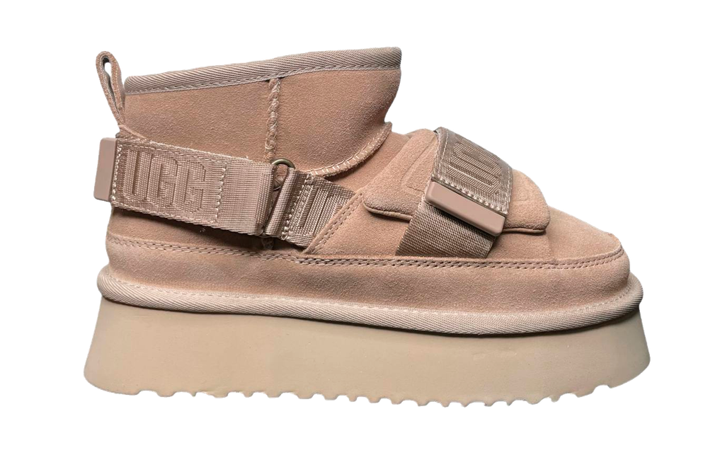 UGG Ultra Mini Hybrid Platform (Beige)