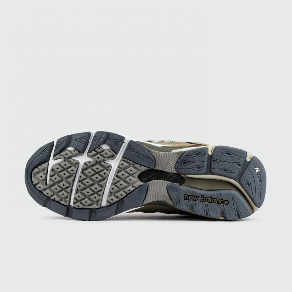 кроссовки New Balance 990 v3 Brown Green