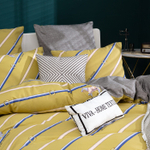 Комплект постельного белья Делюкс Сатин 100% хлопок на резинке LR389