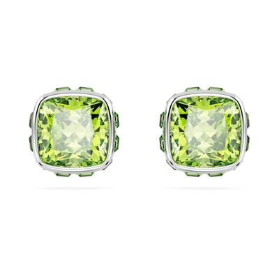 BIRTHSTONE:PE STUDS AUG GRE/RHS