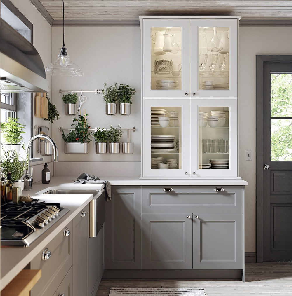 IKEA MITTLED  (ИКЕА МИТТЛЕД)  -  Светодиодный прожектор, можно регулировать яркость белого цвета