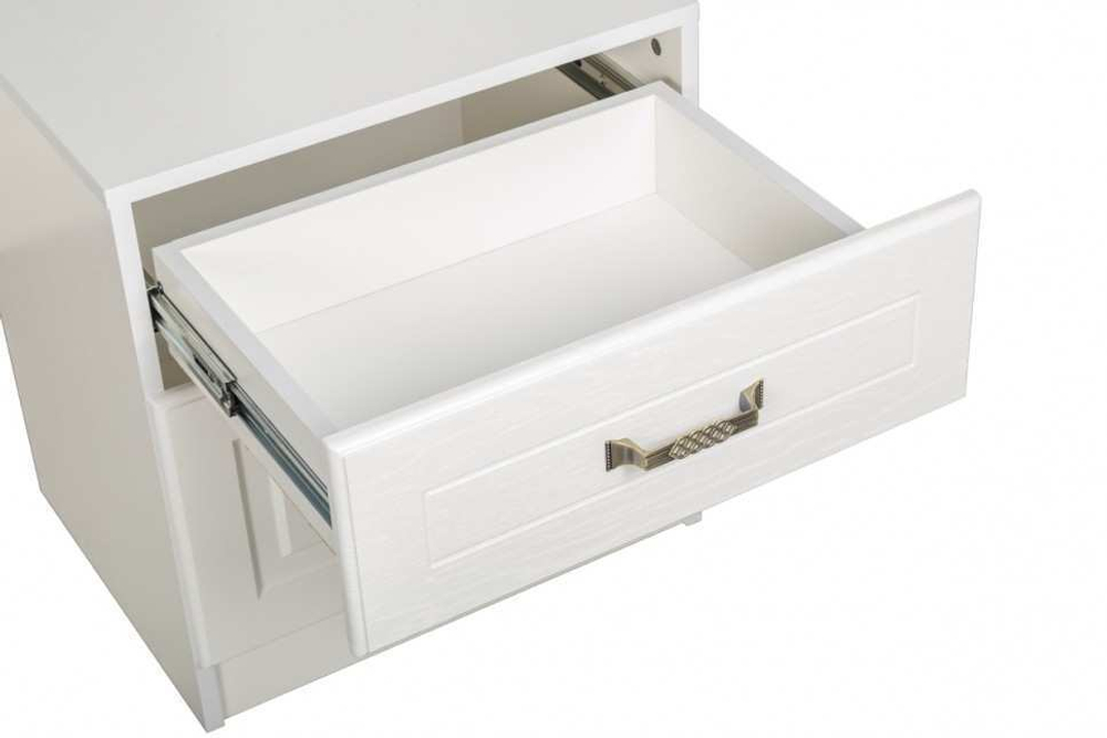 Спальня Ливерпуль вар.3 Белый/Ясень ваниль