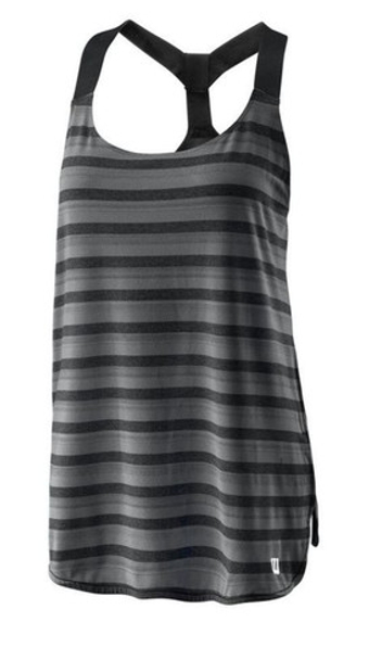 Женский топ теннисный Wilson W Control Tank - серый