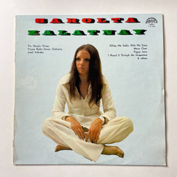 Винтажная виниловая пластинка LP Sarolta Zalatnay Шаролта Залатнаи (Чехословакия 1975)