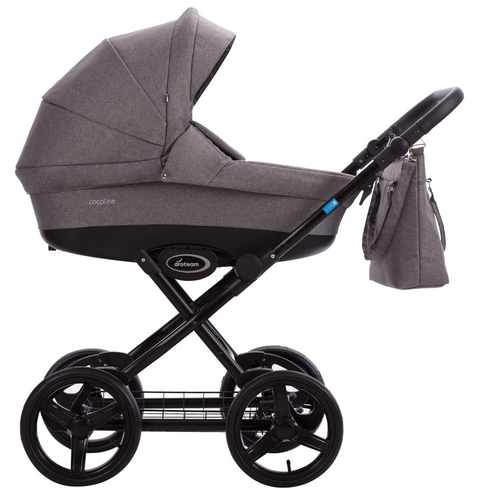 Детская коляска AroTeam Cocoline 3 в 1 14 т.серый