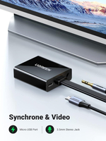 Конвертер HDMI на VGA Adapter UGREEN 40248