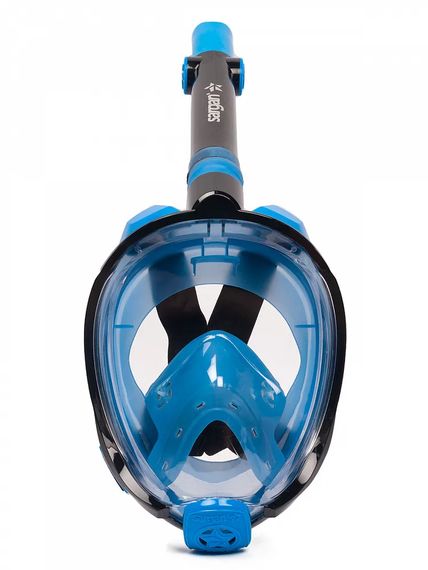 Маска полнолицевая Sargan Галактика премиум черная/синяя/голубая