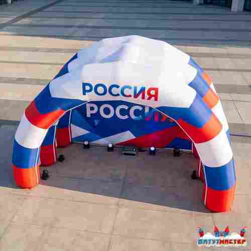 Надувная сцена «Современная Россия», 8×6×4 м