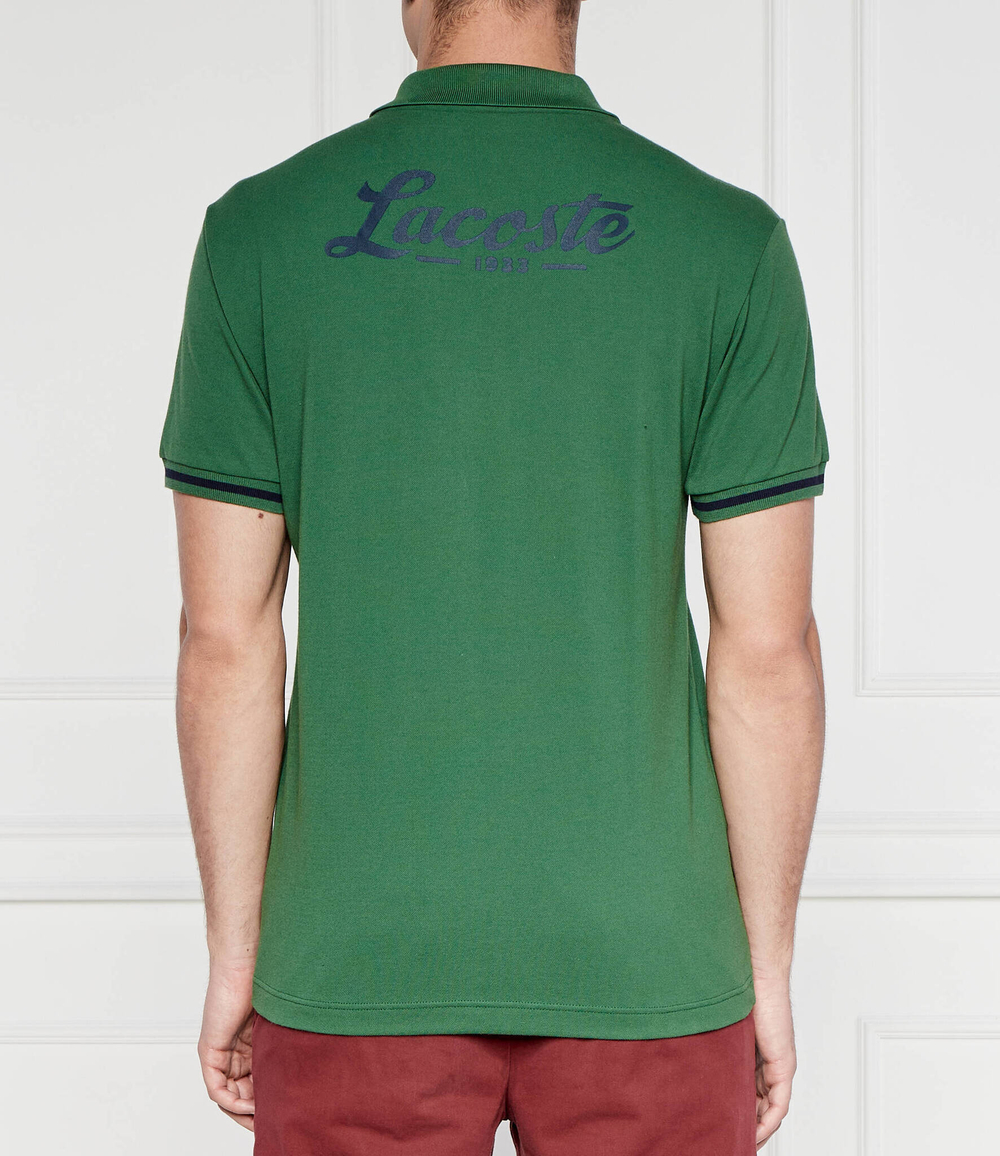 Поло Lacoste - зеленый(DH7436)