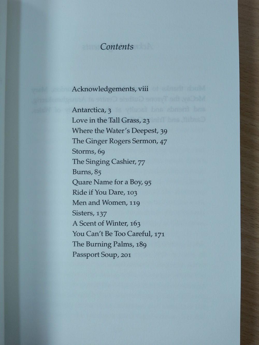 Antarctica (Claire Keegan)