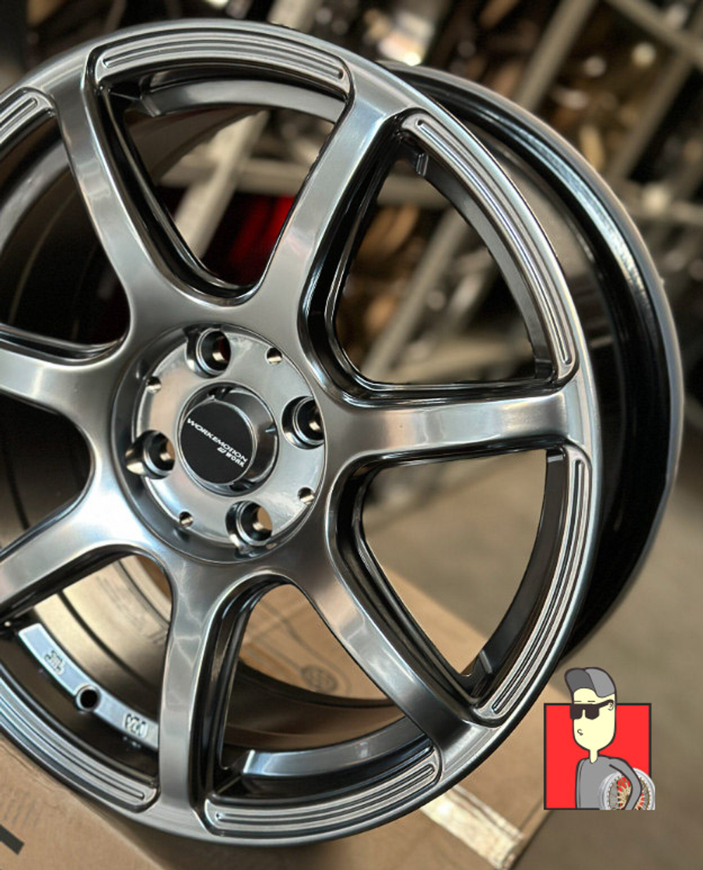 Комплект дисков Work Emotion T7R 16x7 et35 4x100