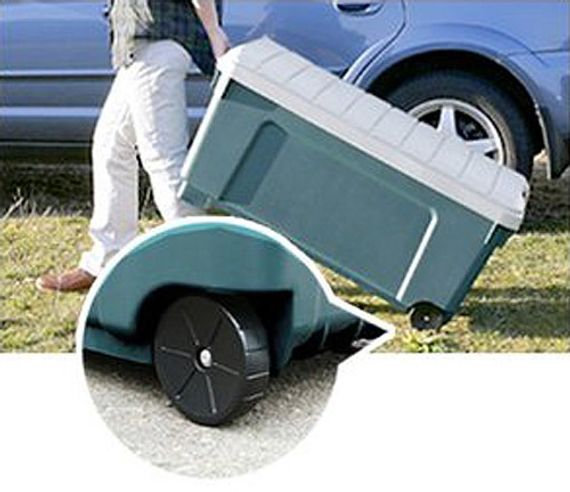 Экспедиционный ящик на колёсах IRIS RV Box 1000, колеса 2.