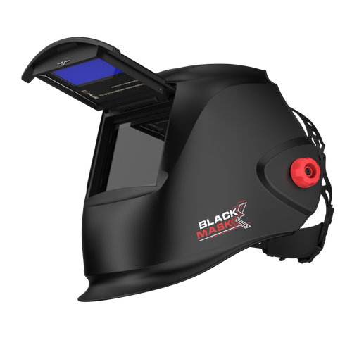 Маска сварщика хамелеон BLACK MASK АСФ 100 51ST100FS (с откидным стеклом)
