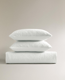Пододеяльник Zara Home, хлопок 100%, однотонный, 2187/088