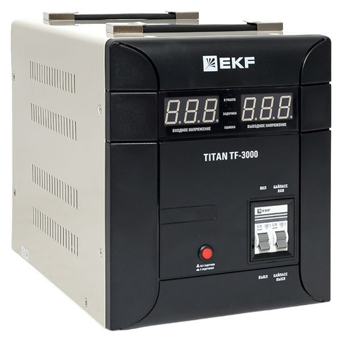 Стабилизатор напряжения симисторный напольного исполения TITAN -ТF-3000 EKF