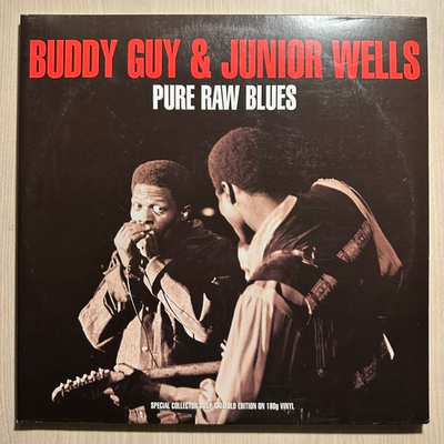 Buddy Guy & Junior Wells - Pure Raw Blues 2LP (Европа 2014г.)