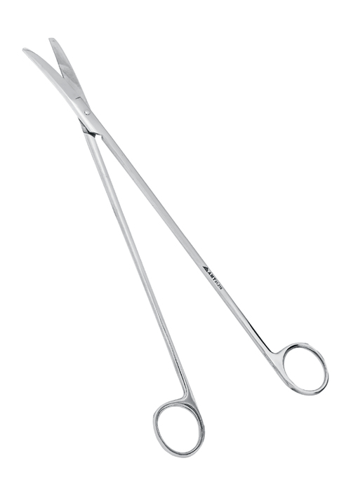 Ножницы для глубоких полостей изогнутые