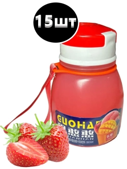 Напиток со вкусом ледяной Клубники 600 мл * 15 шт