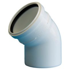 Отвод Политэк Пайп 50х45гр. для бесш. кан-и ПП (100)