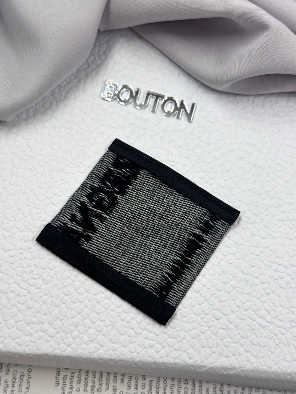 Бирка Зен. черная