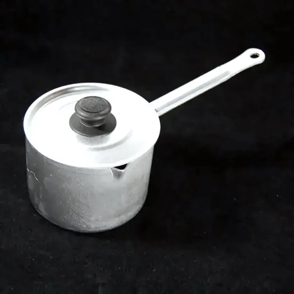 Кастрюля мат. 1л. с мет/кр. 19-924 КАЛИТВА (алюминий)