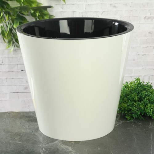 ГОРШОК Д/ЦВЕТОВ ROSEMARY D230ММ 5Л БЕЛ