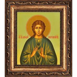 Аркадий Новоторжский, Вяземский Преподобный. Икона на холсте.