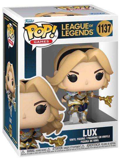Фигурка Funko POP! Games League of Legends Lux (1137) 86111 / Фигурка Фанко ПОП! по мотивам игры "Лига легенд", Люкс