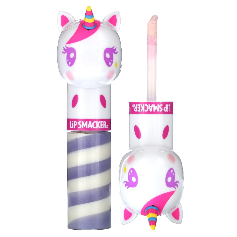 Lip Smacker, Lippy Pals Gloss, Unicorn, глазурь с единорогом, 8,4 мл (0,28 жидк. унц.)
