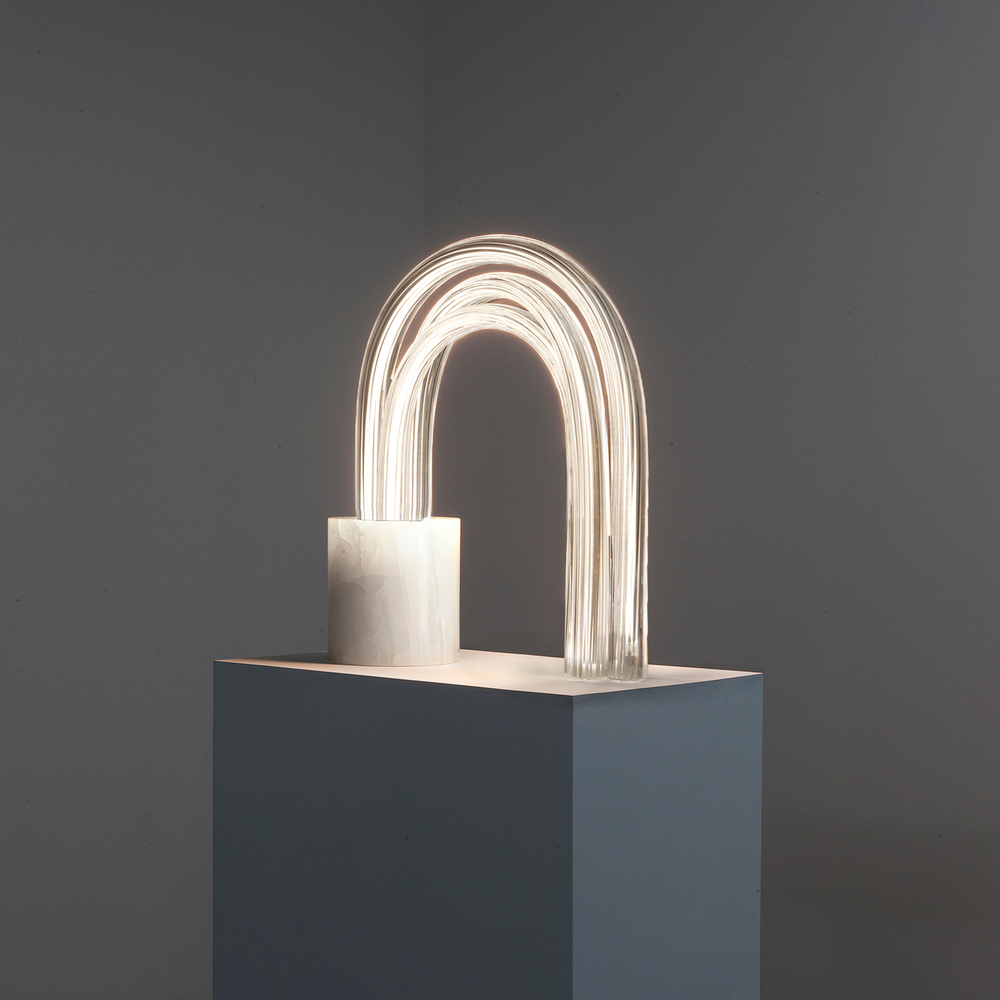 Table design lamp  Les Cordes by Domus (White)