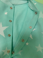 201 КОСТЮМ Цвет: ментол (звезды) (ИП Лахитова И.И.) (Размер: 92)