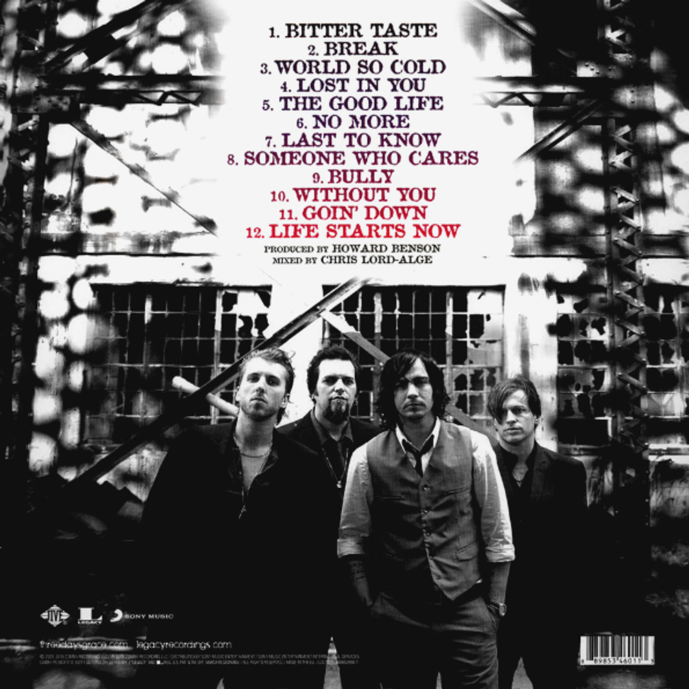 Three Days Grace / Life Starts Now (LP)