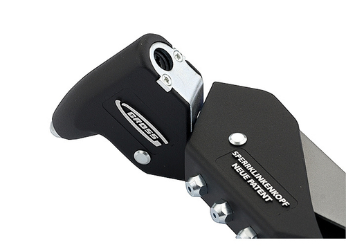 40405 Заклёпочник литой,поворот.0-360гр,закл.2,4-4,8мм/Gross