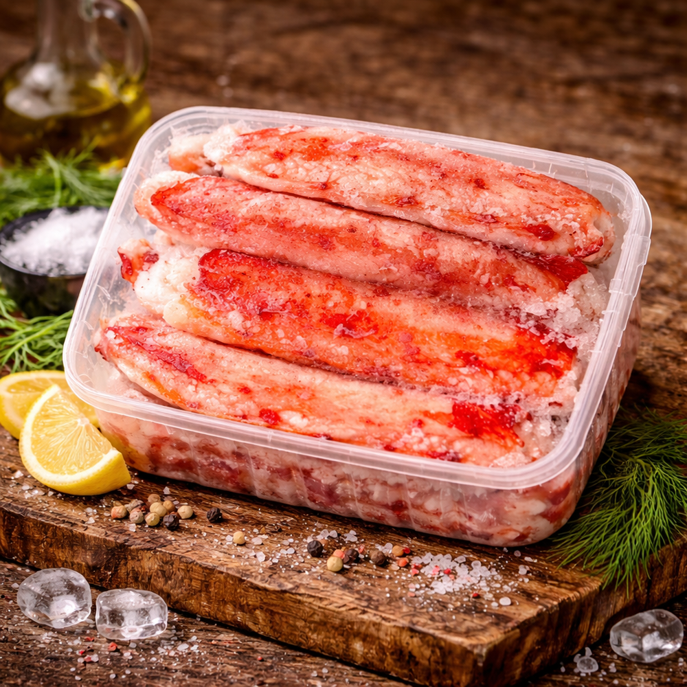 Камчатский краб, первая фаланга 14+, 1 кг