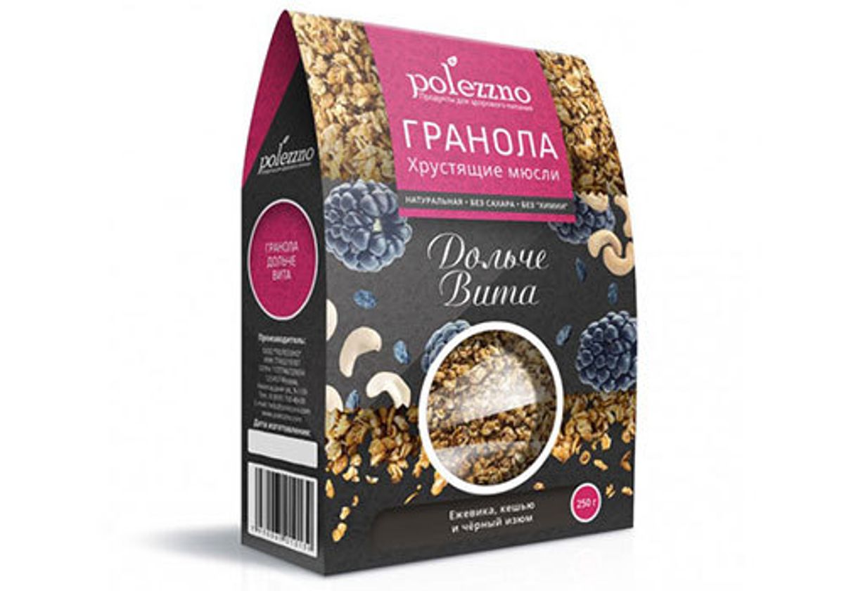 Гранола Дольче Вита Polezzno, 250г
