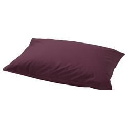 IKEA ULLVIDE  (ИКЕА УЛЛВИДЕ)  -  Наволочка, темно-красный, 50x60 см