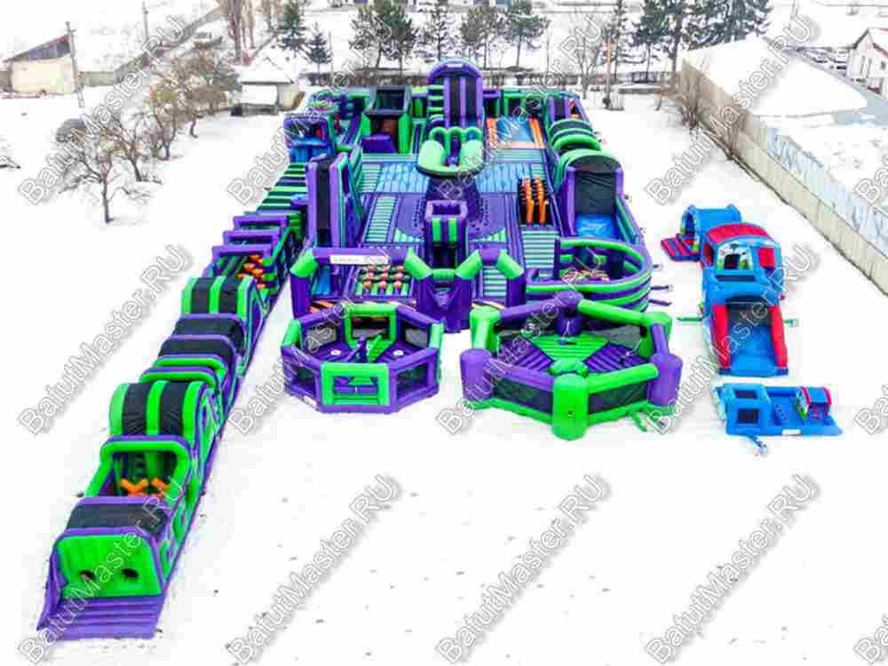 Полоса препятствий "Надувной парк"