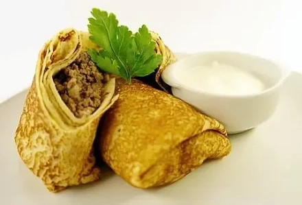 вес. БЛИНЫ фаршированые: ПЕЧЕНЬ, РИС  2,5 кг в уп.