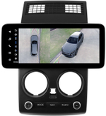 Магнитола для Nissan Qashqai J10 2006-2013, Dualis - Teyes LUX ONE 360 монитор 12.3" 2K QLED на Android 10, 6/128Гб, CarPlay, 4G SIM-слот, 4 камеры в комплекте